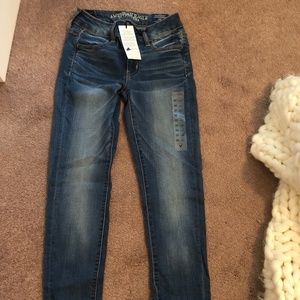 American Eagle Low Rise Jeggings Size 00 Short